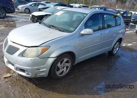 2005 Pontiac Vibe из США, поврежденный, VIN 5Y2SL63835Z422061